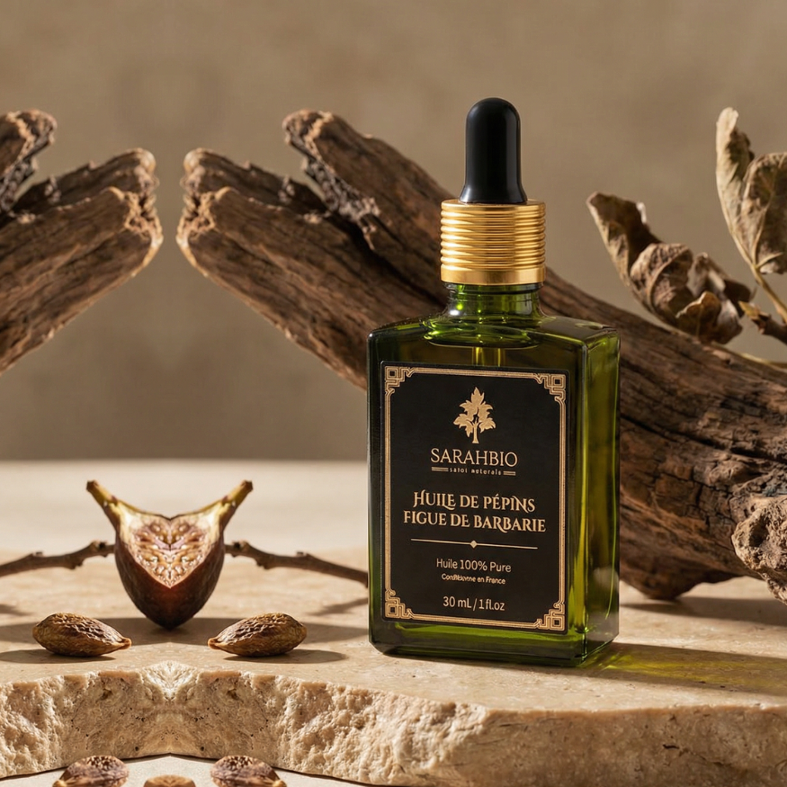 Huile de pépins de figue de Barbarie Pure | 30 mL*