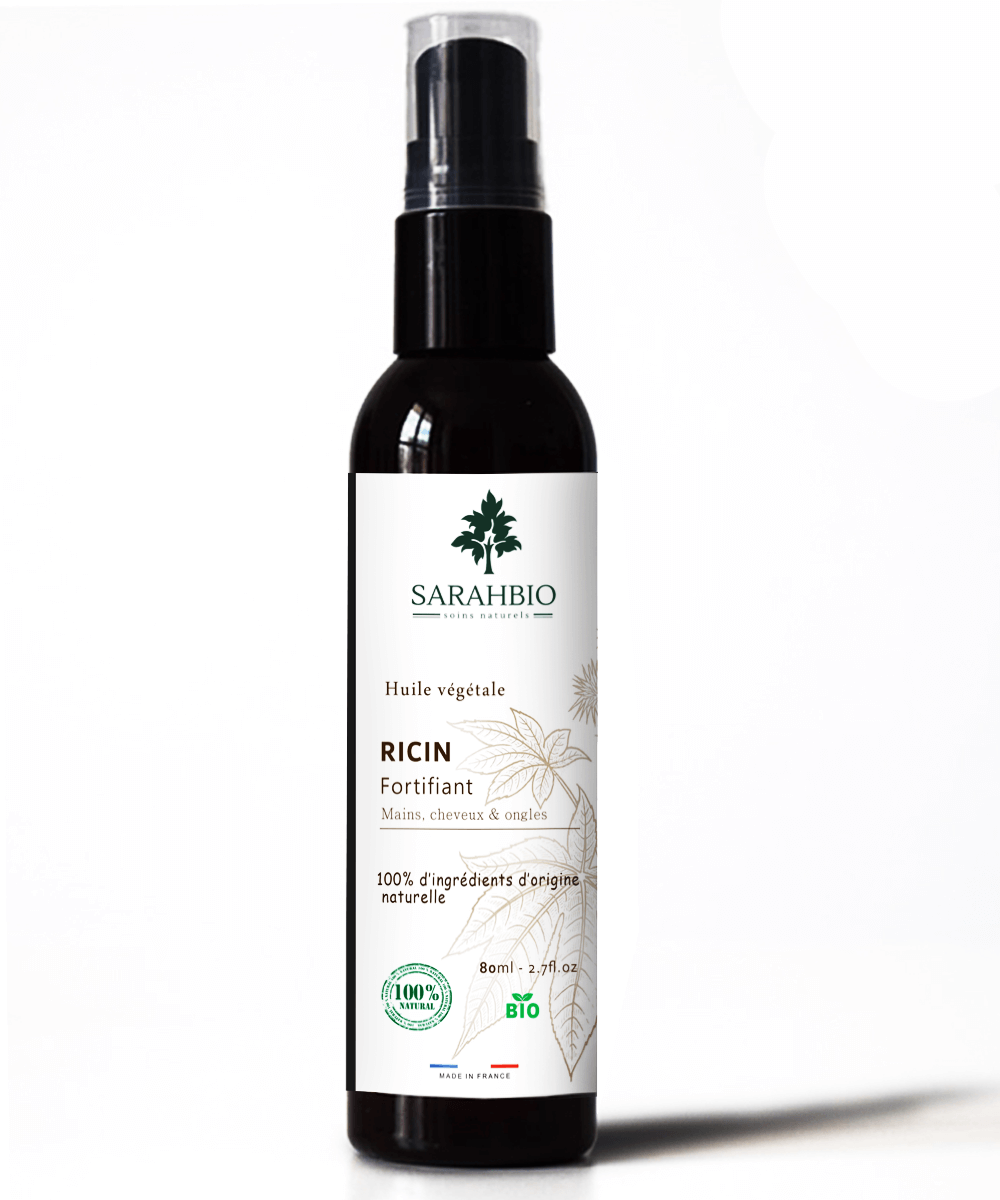 huile végétale de ricin 80ml