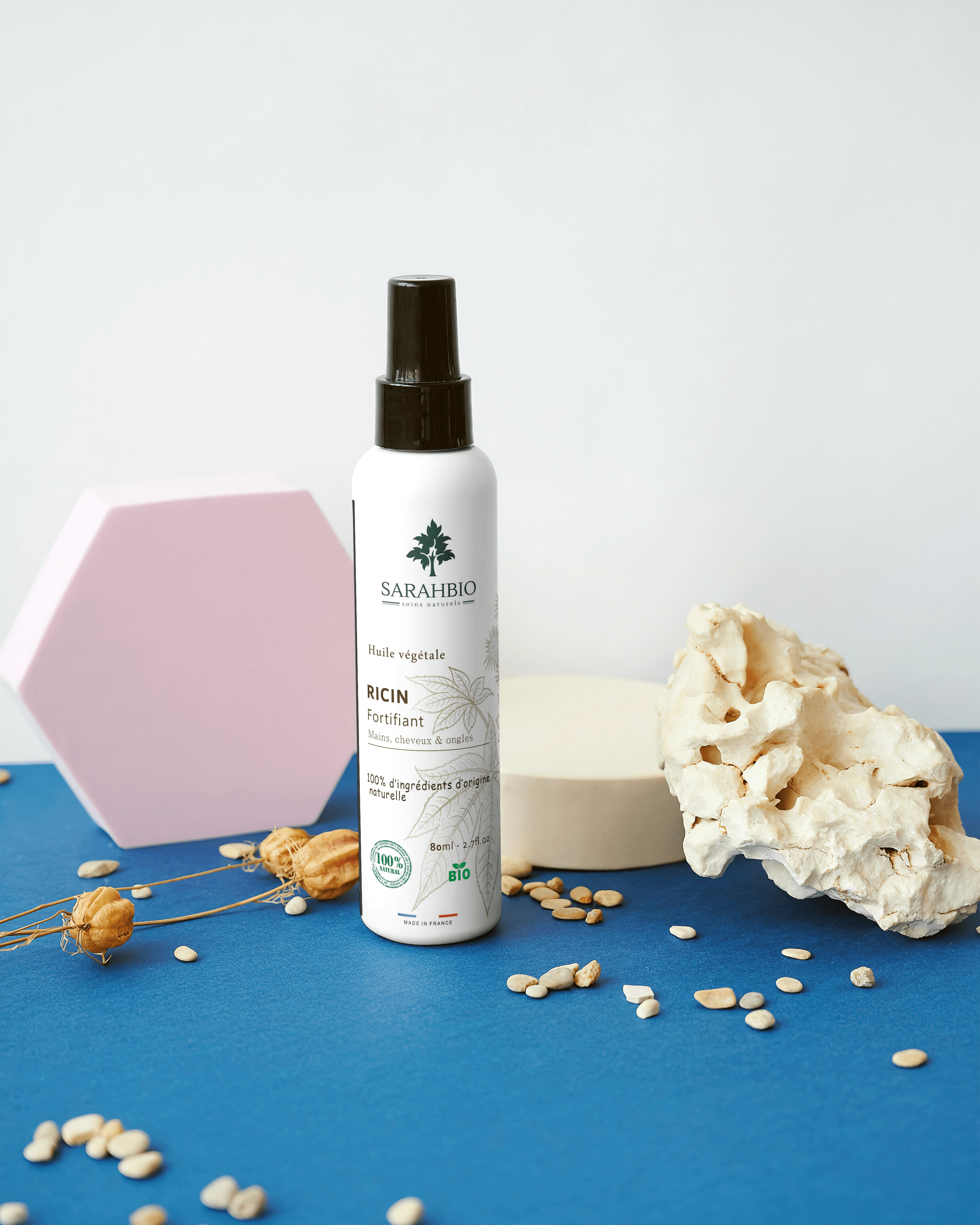 huile végétale de ricin 80ml