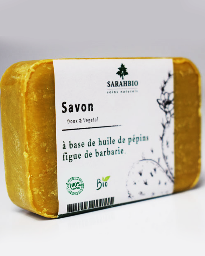 Savon Huile de Pépins de Figue de Barbarie  - 80g